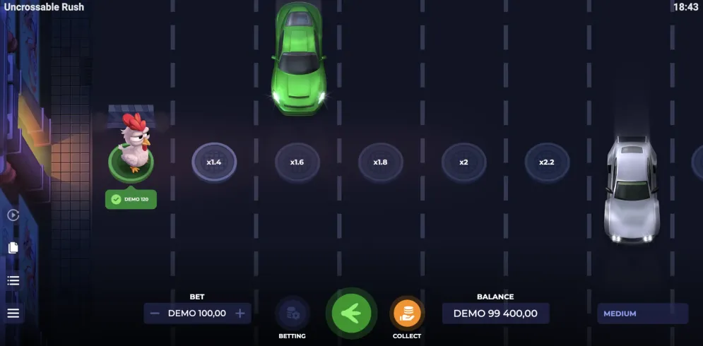 Uncrossable Rush